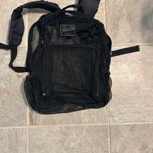 Black backpack